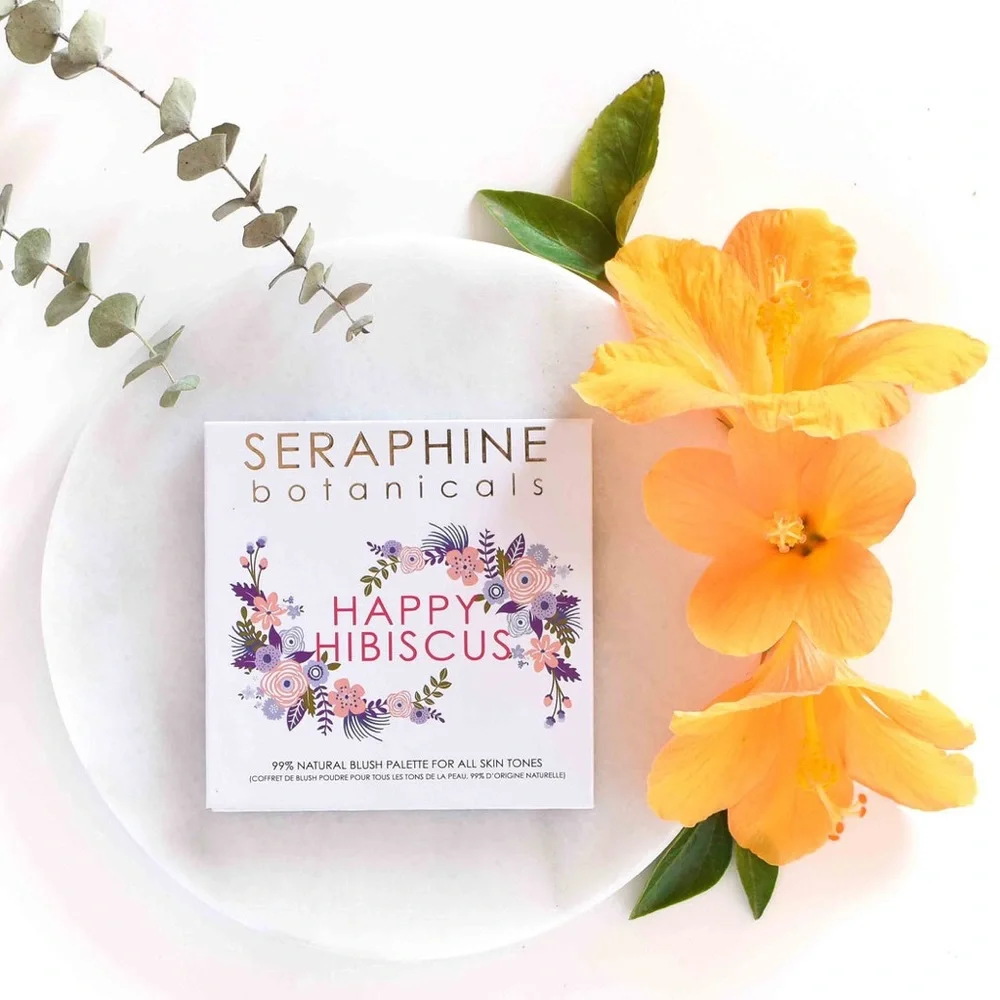 NEW Happy Hibiscus Palette - 99% Natural Blush Palette for All Skin Tones